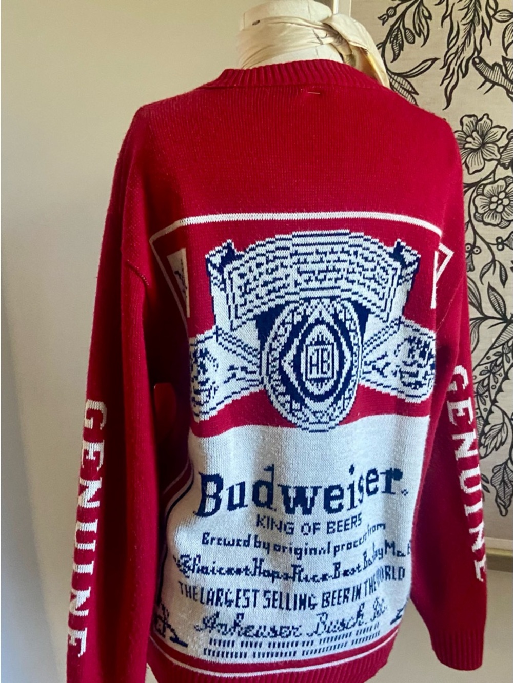 Vintage Budweiser sweater